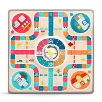 多功能双面游戏棋类棋盘儿童桌游亲子互动玩具|汽车之城