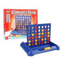 儿童桌游立体垂直四子棋四连环宾果棋五子棋亲子互动学生桌面游戏|升级加厚