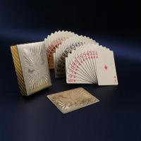 土豪金金箔扑克澳门风云同款金箔磨砂扑克创意收藏防水扑克|镭射金龙款