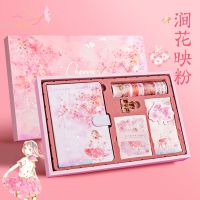 50张手帐贴纸套装100张一本可爱卡通少女心手账素材初学者大礼包|涧花映粉75件套-烫金款