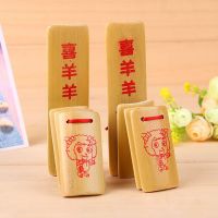 儿童卡通喜羊羊快板 竹制喜洋洋快板 儿童早教乐器玩具快板