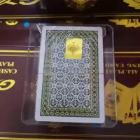 塑料扑克新款防水磨砂加厚宽窄版pvc德州炸金花整箱扑克|902蓝