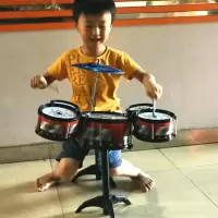 儿童大号架子鼓玩具 音乐早教仿真爵士鼓 练习鼓仿真敲打乐器