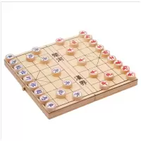 榉木象棋套装成人实木中国象棋大号折叠棋盘学生儿童家用木盒|中国象棋