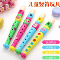 童短笛子乐器初学女孩幼儿园吹奏音乐早教儿童玩具 塑料六孔竖笛