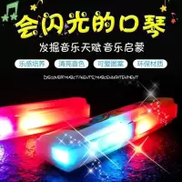16孔卡通发光口琴儿童口琴学生早教早教玩具乐器|男宝宝+女宝宝发光口琴(2个装)
