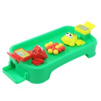 抖音同款疯狂贪吃青蛙吃豆玩具大号趣味亲子互动桌面游戏儿童|吃豆青蛙(双人款)