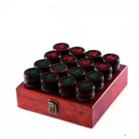 中国象棋 红木象棋 黑檀实木花梨象棋 大号精品大红酸枝象棋|5厘米象棋套装