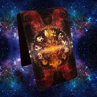 创意土豪金塑料扑克防水金箔扑克收藏磨砂桥桌游卡炫酷|金色十二星座[单幅装]