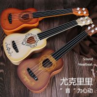 儿童音乐玩具吉他可弹奏仿真尤克里里乐器琴男女宝宝3~12岁