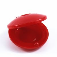 木质响板塑料早教音乐玩具儿童打击乐器哒哒舞板专业圆舞板|红色塑料响板1对