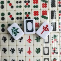 多省家用手打麻将 大中号广东四川麻将 27号到58号麻将|34号小型麻将颜色随机