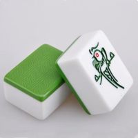 自动麻将机麻将大号中号机用四口正磁全自动一级精品麻将|绿色 58号一级精品麻将108张