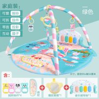 脚踏钢琴健身架器新生儿宝宝音乐游戏毯玩具0-12个月|圆形加大(95x95cm) 家用[男-育儿款]434内容