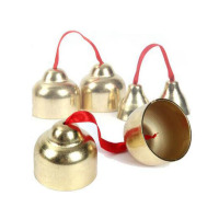 碰铃 铜铃儿童幼儿园学生打击乐器金属铃铛合金带绳碰钟