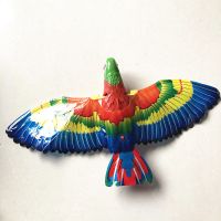 仿真吊线电动飞鹰会叫有声发光老鹰音乐鹦鹉电动飞鸟儿童动物玩具|有声有灯鹦鹉 不带电池和杆子