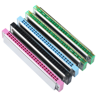 口琴初学者学生24孔入门儿童复音成人专业重音c调口风琴乐器