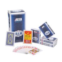 扑克 浩记 双汇扑克整箱50-100副纸加厚|浩记浩之蓝 50副