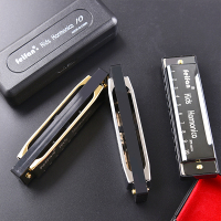 10孔钛金单音口琴成人自学儿童学生用练习初学者训练迷你入门乐器