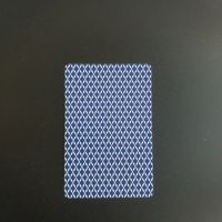 塑料扑克国高塑料扑克双面磨砂可水洗防水窄版宽版塑料|1805蓝色