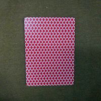 塑料扑克国高塑料扑克双面磨砂可水洗防水窄版宽版塑料|1806宽版红色