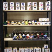 儿童小颗粒微积木拼装玩具成人粉红豹史迪仔小黄人积木男女孩