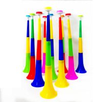 助威三节大号伸缩加厚塑料喇叭球迷小孩学生儿童吹奏乐器地摊玩具|*加厚塑料三节大喇叭*1个装