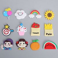 卡通创意冰箱贴磁性贴立体软胶磁铁个性家居装饰儿童早教磁贴套装|款式十二