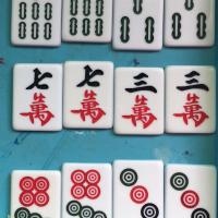 麻将贴膜软膜贴花变膜贴合无缝无色差做工精致与真无异|3筒 46