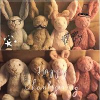 邦尼兔子毛具可爱邦妮兔公仔安抚布娃娃儿童玩偶送生日礼物女
