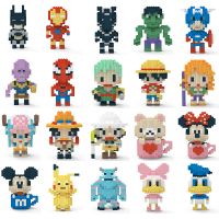 儿童玩具成人积木女男孩拼插智力开发迷你aj帆布鞋学生日礼物