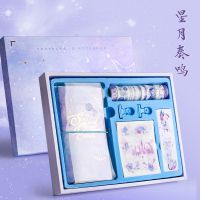 50张手帐贴纸套装100张一本可爱卡通少女心手账素材初学者小清新|星月奏鸣曲/39件套