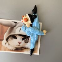 丑萌搞怪磁性贴 芭蕾舞男小丑冰箱贴 磁贴 面膜女孩冰箱装饰贴|芭蕾