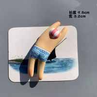 丑萌搞怪磁性贴 芭蕾舞男小丑冰箱贴 磁贴 面膜女孩冰箱装饰贴|蓝色游泳男