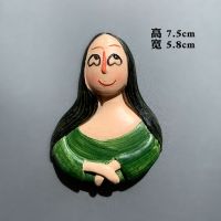 丑萌搞怪磁性贴 芭蕾舞男小丑冰箱贴 磁贴 面膜女孩冰箱装饰贴|蒙娜丽莎