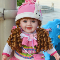 智能对话娃娃会说话的洋娃娃儿童女孩玩具生日礼物布娃娃|1018清秀 充电款多功能第四代