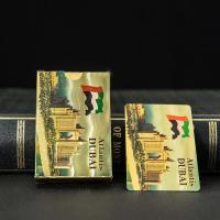 扑克pvc金箔塑料扑克防水可水洗黄金色朴克土豪金创意加厚纸|彩印迪拜背面6051(1副)