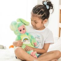 儿童仿真娃娃会唱歌的智能洋娃娃婴儿安抚陪睡眠布娃娃男女孩玩具|270-惹人绿 3首歌+会动眼+会动耳朵