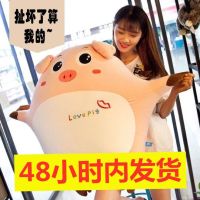 猪公仔毛具搞怪抱枕玩偶女生可爱超萌女孩睡觉抱娃娃韩国懒人