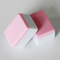 迷你麻将旅行宿舍便携式可爱mini袖珍网红寝室家用手搓小号麻将|30#水粉色+布袋+桌布