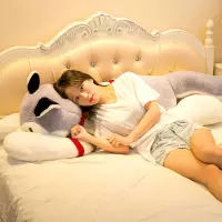 哈士奇公仔毛玩具狗狗玩偶布娃娃女孩儿童生日礼物睡觉床上抱枕
