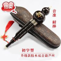防摔云南葫芦丝乐器中小学生儿童初学成人降c调b调双音七孔葫芦丝