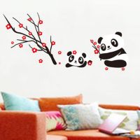 网红款贴画可爱快乐温馨呆熊卧室衣柜冰箱书架pvc卡通墙贴纸|JM8243