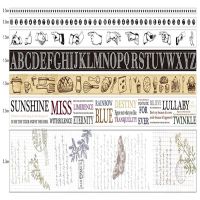 粉色闪点磨砂系列少女心卡通手杖和纸胶带套装diy手帐贴纸素材|旧日时光