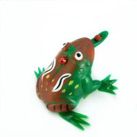 儿童拉线玩具瓢虫蜜蜂皮皮虾乌龟金鱼兔子小鸟宝宝拖拉学步小玩具|*拉线小蛤蟆*随机1只装