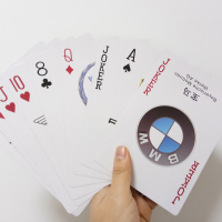 大扑克汽车标志广告扑克创意扑克旅行便携桌游礼品扑克收藏|一副汽车扑克