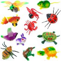 儿童拉线玩具瓢虫蜜蜂皮皮虾乌龟金鱼兔子小鸟宝宝拖拉学步小玩具|*随机7只装可备注*