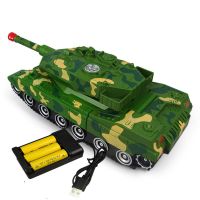 儿童变形坦克玩具电动万向行驶音乐加灯光充电坦克玩具网红同款|变形坦克加充电电池充电器