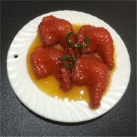 仿真食物冰箱贴磁性贴饰软胶创意立体pvc菜盘卡通可爱|鸡腿