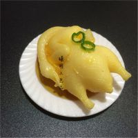 仿真食物冰箱贴磁性贴饰软胶创意立体pvc菜盘卡通可爱|咸水鸭